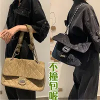 在飛比找momo購物網優惠-【MoonDy】女生包包 鏈條包 流浪包 大容量包包 A4包