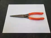 Snap-on Tools USA NEW ORANGE 9" Soft Grip Needle Nose Pliers 97ACF