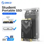 ORICO Mini mSATA SSD Case to USB 3.2 Gen1 SSD Enclosure Adapter Transparent