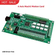 4 Axis Mach3 Motion Card Controller CNC Breakout Board USB Driver-Free AKZ250(B)