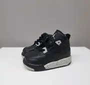 NIKE AIR JORDAN 4 RETRO (TD) "OREO" (2015) TODDLER TRAINERS (707432 003)