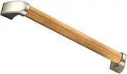 Wooden Grab Bar Bathroom Grab Bar Wall Mounted Nonslip Durable Grab Rails for Home Safety Barrier-Free Staircase Grab Bar for Elderly Shower Handle