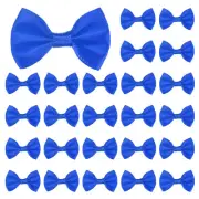 60-Pack Mini Craft Ribbon Bow 1.5x1 Inch for Craft DIY[Dark Blue]