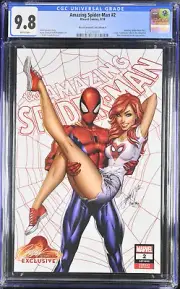 Amazing Spider-Man #2 J Scott Campbell Mary Jane White Variant CGC 9.8