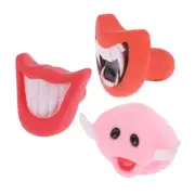 3PCS Teeth Cleaning Dog Chews Dog Pacifier Chew Toy Puppy Chew Toys
