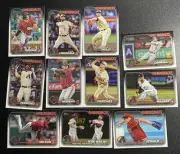 2024 Topps Series 1 Base Arizona Diamondbacks Team Set - 11 Cards CARROLL MARTE