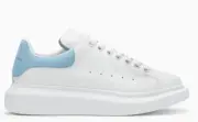 ALEXANDER MCQUEEN WOMAN LEATHER LARRY DAIM VELOUR 553770 9412