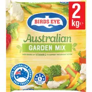 Birds Eye Australian Garden Mix Broccoli Carrots Green Beans Capsicum 2kg