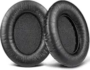 SOULWIT Replacement Ear Pads Cushions for Sennheiser HD 300 Pro, HMD 300 Pro Headphones, Earpads with Softer Protein Leather, Noise Isolation Memory Foam - Black