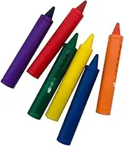 Binxind 6Pcs Bathroom Crayon Erasable Graffiti Toy Washable Doodle Pen for Baby Kids Bathing Toy Crayons