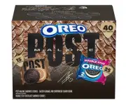 Oreo X Post Malone Cookies Signature Box 40 packs of 2 Expire 7/2025