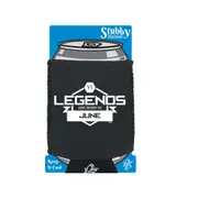 Legends Are Born In June - Funny Novelty Stubby Holder With Base