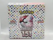 JAPANESE Pokemon Card 151 SEALED BOOSTER BOX - 20 Booster Packs - Pokemon TCG