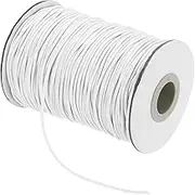 uxcell Waxed Cord 1.5mm Waxed Thread 87 Yard Wax String Leather Cord for Bracelet Making, Necklaces, Beading, Jewelry Making and DIY Crafts(White)