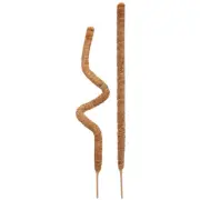 80Cm 2Pc Bendable Coco Coir Moss Pole Plant Cage Climbing Pole Plant Support Ext