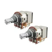 2PCS Guitar Bass A/B 250/500K Push Pull Potentiometer Pot Short Split Shaft