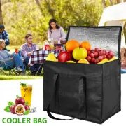 30L Large Insulated Cooler Bag Food Delivery Bento Box Large Thermal