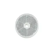 Narva 60mm Clear Retro Reflector with Central Fixing Hole - Bulk Pack of 50