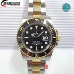 高端精品 ROLEX勞力士半金黑水鬼116613LN2017卡保固中錶全配件錶徑40