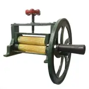 Vintage squid grinder brass core dried squid sugar canes hand press cast iron