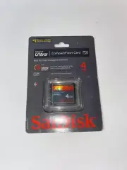SanDisk 4 GB Ultra 30MB/s CompactFlash Memory Card (SDCFH-004G-A46)