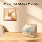 3D Visual Night Light Wood Three Dimensional Visual Effect LED Lights fagqS