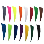 100 Pcs 3Inch Shield Cut Shapes Feathers Feathers Bows Arrows Accessories