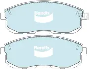 Bendix General CT Front Brake Pad Set for Nissan Stagea WC34 2.0L RB20E Petrol 1 (for: Nissan)
