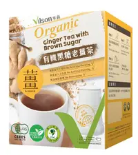 在飛比找誠品線上優惠-Vilson米森有機黑糖老薑茶/ 盒