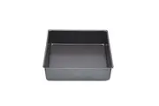 Mastercraft 30cm Heavy Loose Base Non-Stick Square Deep Cake Pan Baking Black