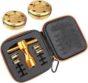 OGECLF 4pcs/set Gold Golf Weights Kit for Titleist Scotty Cameron Newport, Phantom, Futura, GoLo, California Putters 5g 10g 15g 20g 25g 30g 35g 40g 45g for Option