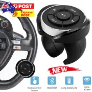 Wireless Bluetooth Car Steering Wheel Media Remote Control for iOS Android