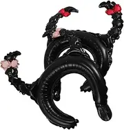 PACKOVE 20pcs Funny Balloon Headband Inflatable Costume Accessories Carnival Decorations Cosplay Headgear Inflatable Balloon Hair Hoop Valentine's Day Hair Accessorie Aluminum Foil