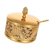 Spice Storage Jar Seasoning Storage Container for Restaurant Home Countertop