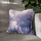 CUSHION COVER PILLOW CASE|BOAT IN THE SEA CLOUDY SKY