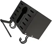 COLLBATH Chopsticks Holder Aluminum Racks Cutter Rack Kitchen Supplies Organizer Kitchen Storage Holder Black