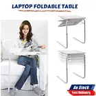 1X FOLDABLE TABLE LAPTOP ADJUSTABLE TRAY BED PORTABLE DESK MATE TV DINNER