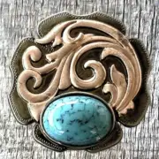 Tucumcari Turquoise Concho CON414-P-3