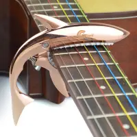 在飛比找蝦皮購物優惠-【可愛樂器舖】移調夾 鯊魚造型 移調夾 吉他 電吉他 烏克麗