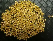 300 Earring backs bullet clutches strong basic no tip BRIGHT gold plated FPE035C