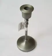 Hearth & Hand Magnolia Mini Taper Candle Holder Silver Medium Approx 5"×2", E1