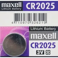 在飛比找蝦皮購物優惠-maxell 鈕扣型鋰電池 CR2025 (1入)