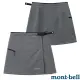 【MONT-BELL】女 NOMAD Wrap Shorts 軟殼防風保暖褲裙.休閒短褲.短裙_灰_1105524