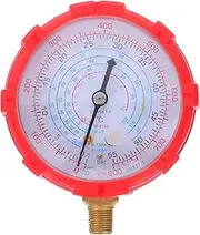 BESTYASH Automotive Manifold Gauge Set - High Pressure Gauge with Hoses Compact HVAC Tool for Car Air Conditioner Maintenance and Repair