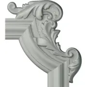 PML13X10PM-R Pompeii Corner, Right (matches moulding PML02X00PO) Panel Mouldi...