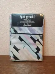 Springmaid Percale Andre Richard Silver Shadows Lilac 2 Standard Pillowcase Set