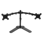 13"-27" Dual Screen Monitor Stand TV Bracket Computer Display Desk Mount Holder