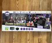 AtGames Legends Gamer Mini Black Console "'TABLE TOP" (COMPLETE SET) New