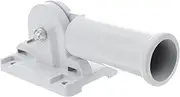 MOTHNUR 1pc Adjustable Wall Mounted Flag Pole Holder Durable Bracket for Easy Installation for Terrace Display Includes Screws for Secure Mounting