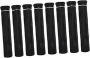 BUGUUYO 8pcs High Temperature Spark Plug Boot Heat Wrap Protector for Car Exhaust Wire Cover Durable Insulation for Modified Engines Easy Installation Fit
